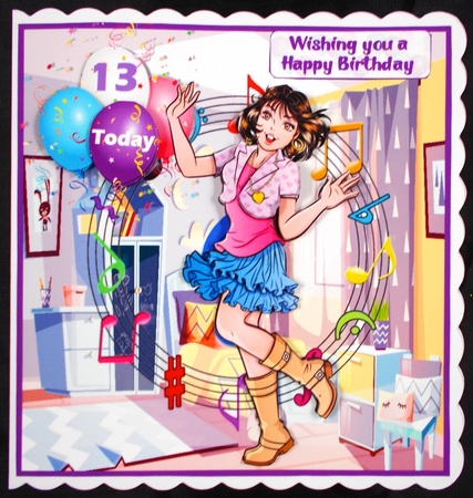 Dancing queen 7x7 by Linda Short