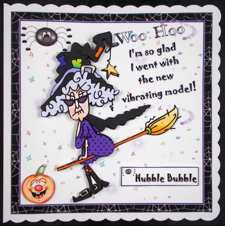 8X8 Stella has a new broom mini kit by Linda Short