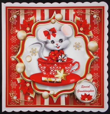 Christmas Mice in a Cup Mini Kit by Linda Short
