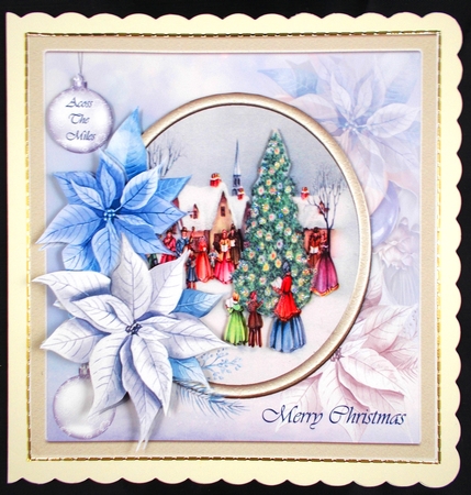 Carol singers around the tree by Linda Short