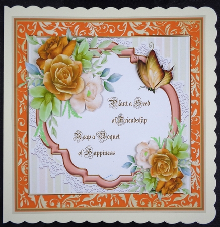 Autumn 4 Gold Flourish by Linda Short