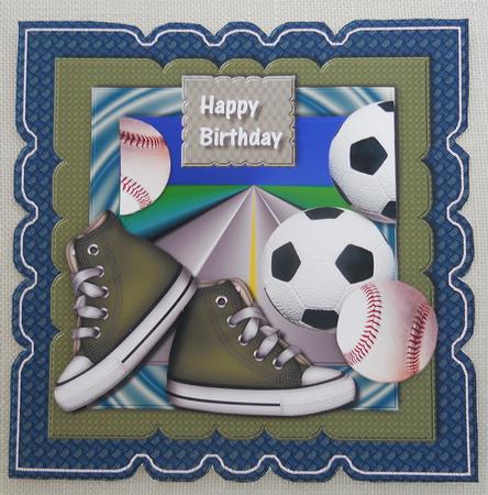 Birthday Boy Sneakers by Linda Short