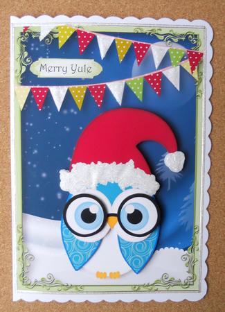 Santa Owl by Linda Short