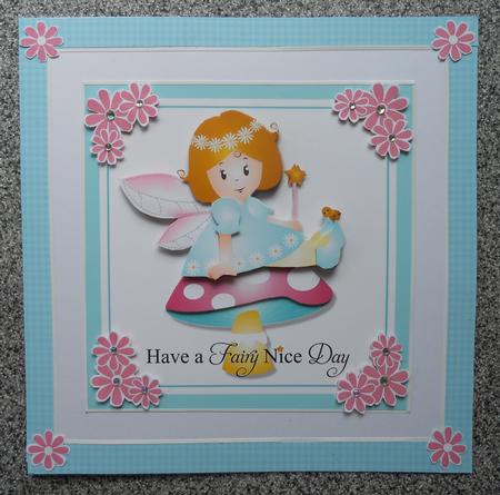 Have a Fairy Nice Day Topper by Linda Short