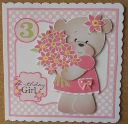 Bella with Bouquet Topper Mini Kit by Linda Short