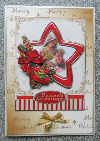 Beautiful Star Madonna and Child by Linda Short