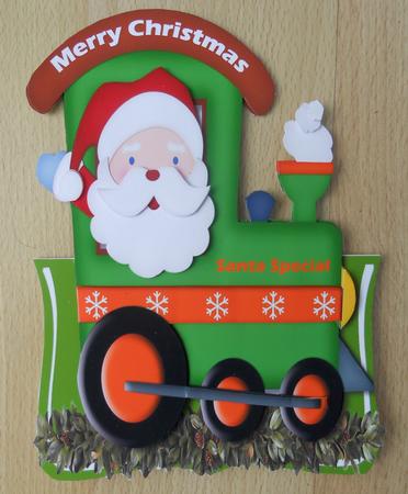 Over the Edge Santa's Christmas Express by Linda Short