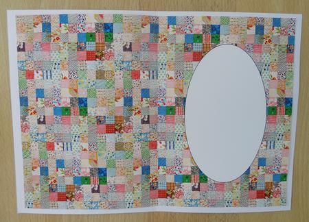 Patchwork Quilt Insert by Linda Short