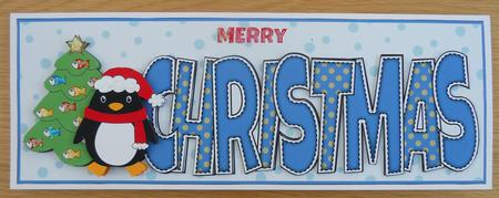 Eddie the Penguin Christmas Large Dl 2 by Linda Short