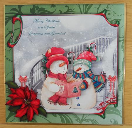 Jolly Carolling Snowmen Mini Kit by Linda Short