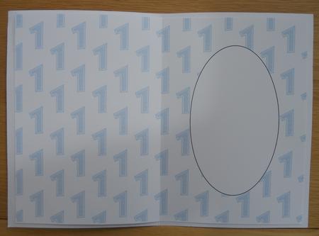 Baby Boy Birthday One Insert by Linda Short