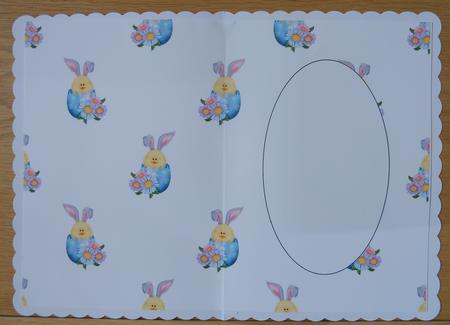 Easter Bunny Chicken Insert by Linda Short