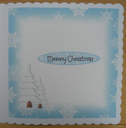 Rudolf Behind a Tree Insert by Linda Short