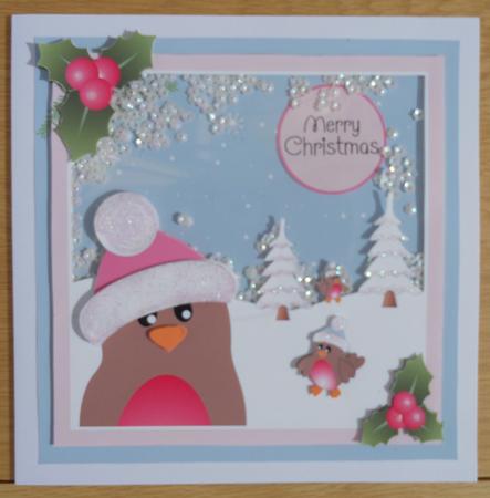 Robins Christmas Topper by Linda Short