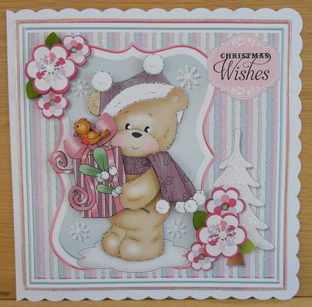 Bella with Mistletoe Christmas Topper Mini Kit by Linda Short