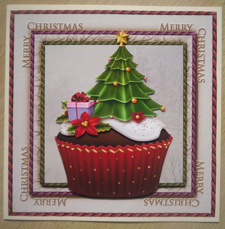 7.5" Card Topper & Gifttag Christmas 6 by Linda Short