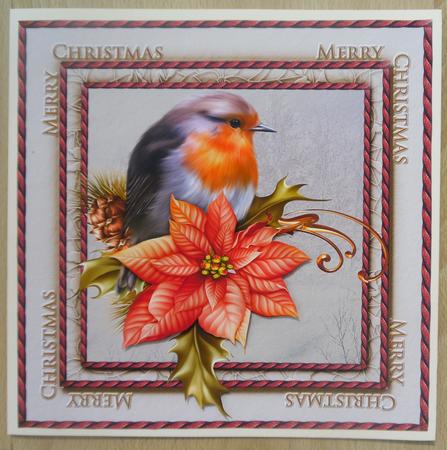 7.5" Card Topper & Gifttag Christmas 21 by Linda Short