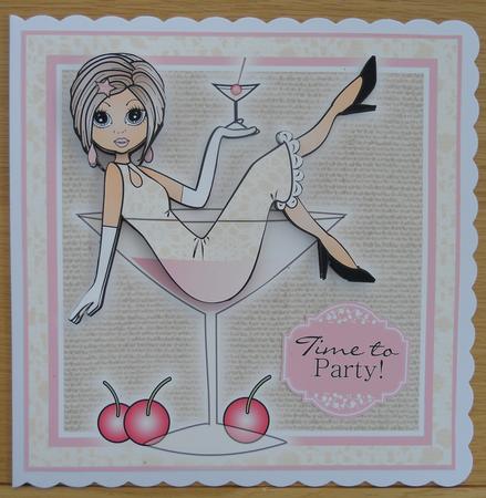 Cocktail Emma Topper Mini Kit by Linda Short