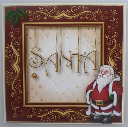 'santa' in Red by Linda Short
