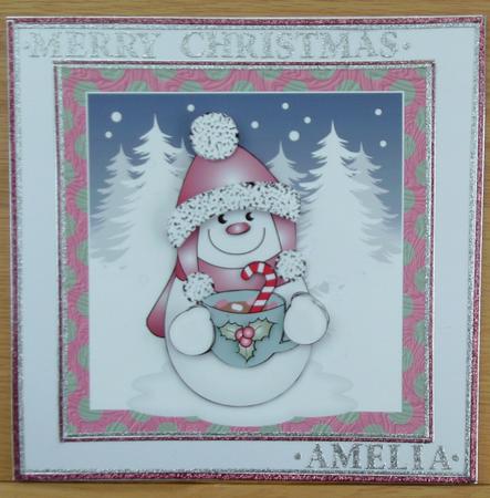 Snowman Soup Topper by Linda Short