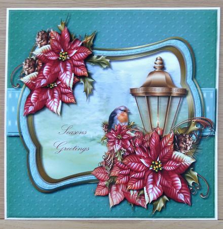Beautiful Christmas Poinsettias 1 by Linda Short
