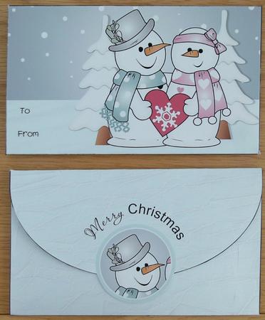 Chilly in Love Christmas Money Wallet by Linda Short