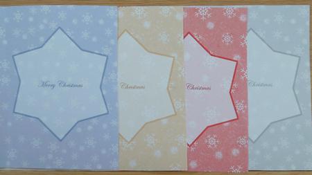 Snowflakes Large and Small A5 Inserts by Linda Short