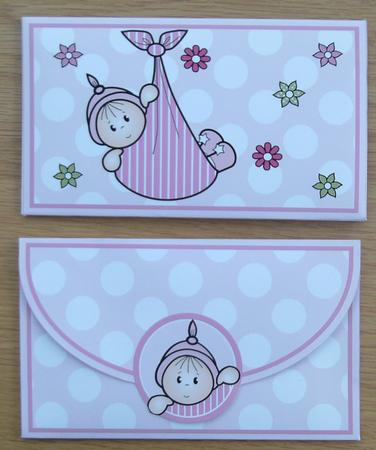 A Baby Girl Money Wallet by Linda Short