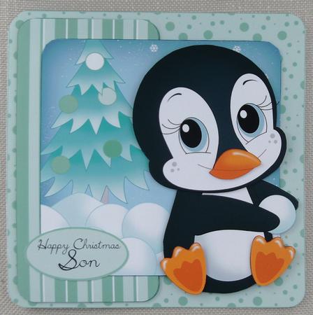 Snowball Penguin Quick Card Kit by Linda Short