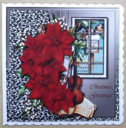 Beautiful Poinsettias by Linda Short