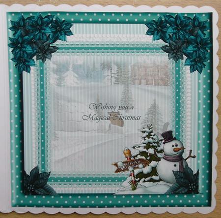 Insert to Compliment the Snowman by Linda Short