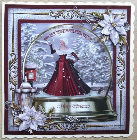 Christmas Lady in Red Featured Gallery Photo