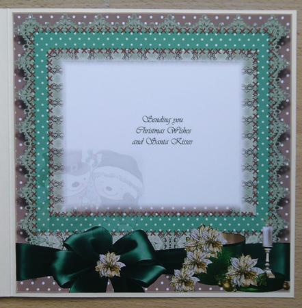 Insert to Compliment the Snowman Couple by Linda Short