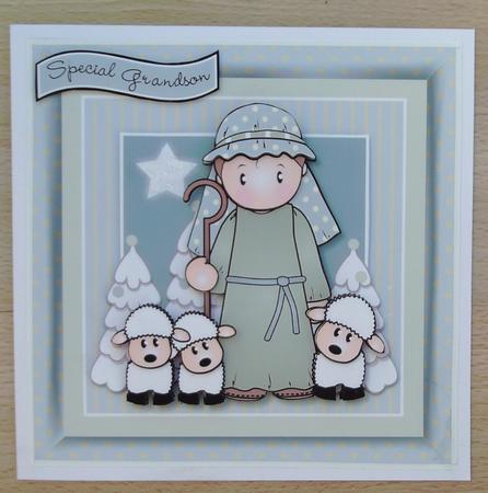 Nativity Andy Topper Mini Kit by Linda Short