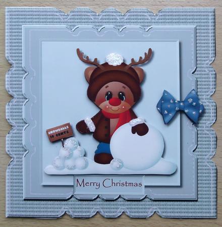 Santa's Little Helper Snowballs 10 Cent by Linda Short