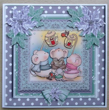 Christmouse Choir Quick Topper by Linda Short