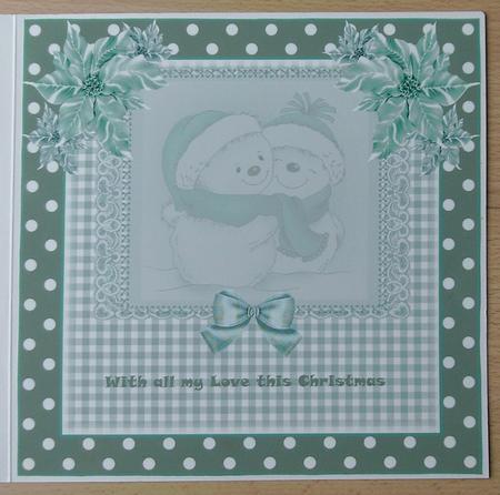 Insert to Compliment Snowman Snuggles by Linda Short