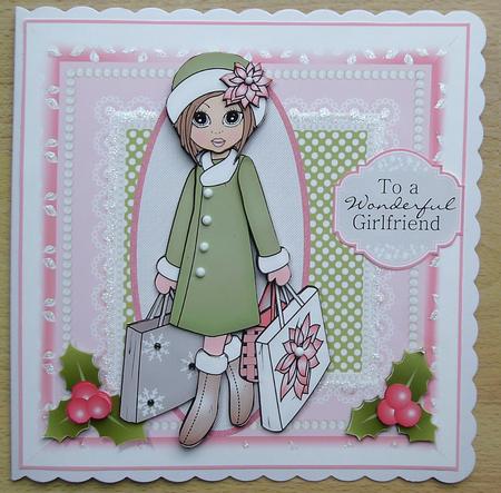 Christmas Shopping Emma Topper Mini Kit by Linda Short