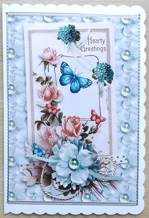 Roses Card and Insert by Linda Short
