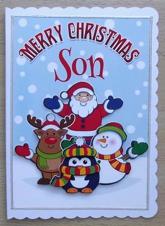 Merry Christmas Son Santa & Friends by Linda Short