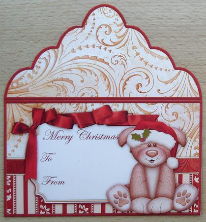 Christmas Money Wallet Woofly Christmas by Linda Short