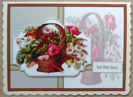 Basket of Flowers by Linda Short