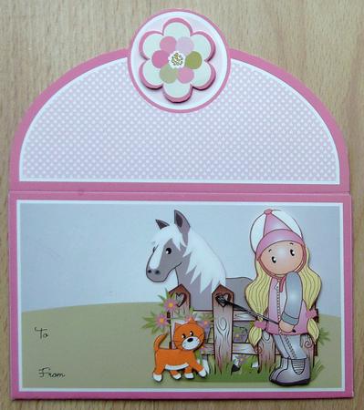 Horse Riding Chloe Money Wallet by Linda Short
