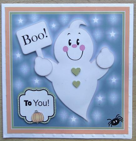 Boo to You! Halloween Topper by Linda Short