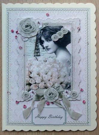 Lovely Vintage Paris Lady by Linda Short