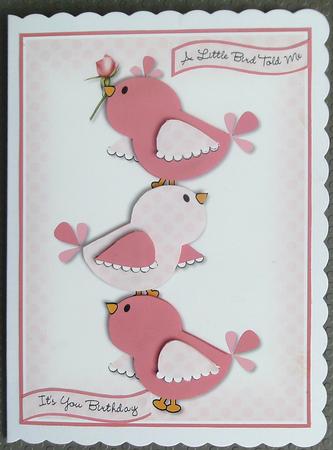 Birdies in a Row by Linda Short