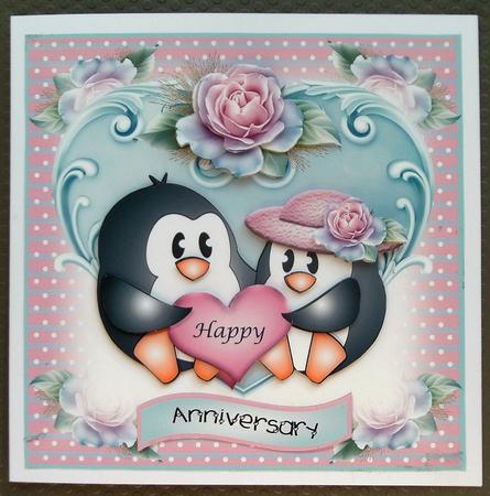Valentine Penguins Mini Kit by Linda Short