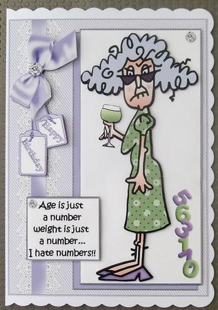 Stella Hates Numbers Quick Card by Linda Short