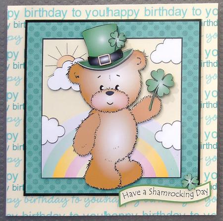 St Patricks Day Barclay by Linda Short