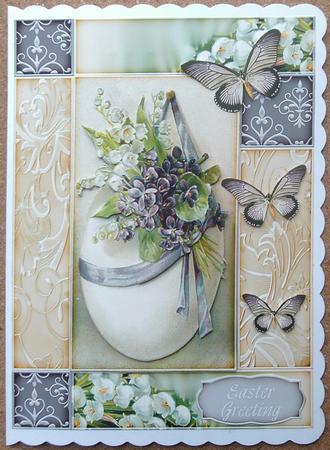 Happy Easter Cardtopper 169 by Linda Short